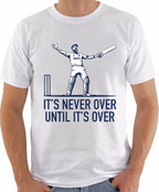 It’s Never Over Until It’s Over Cricket Graphic Tee
