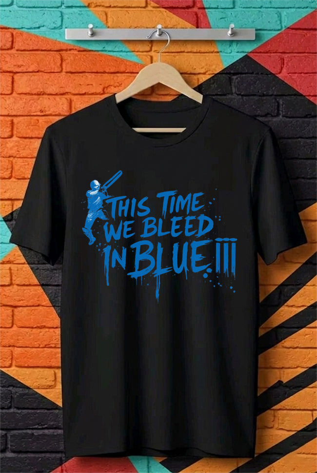 This Time We In Blue Unisex Standard Crew T-Shirt