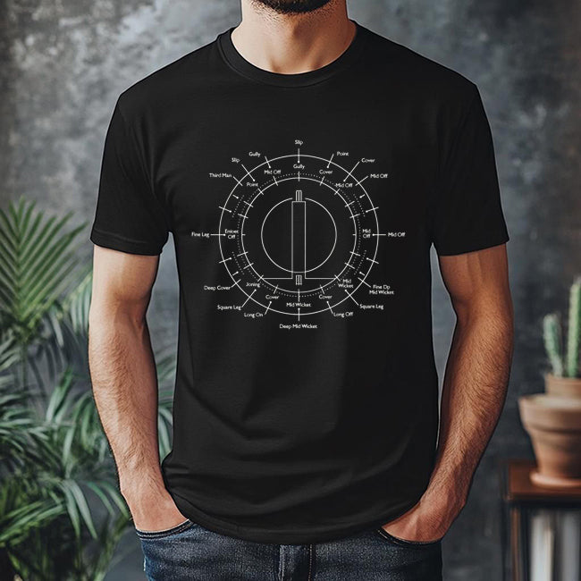 Cricket Fan Premium Design Unisex Standard Crew T-Shirt