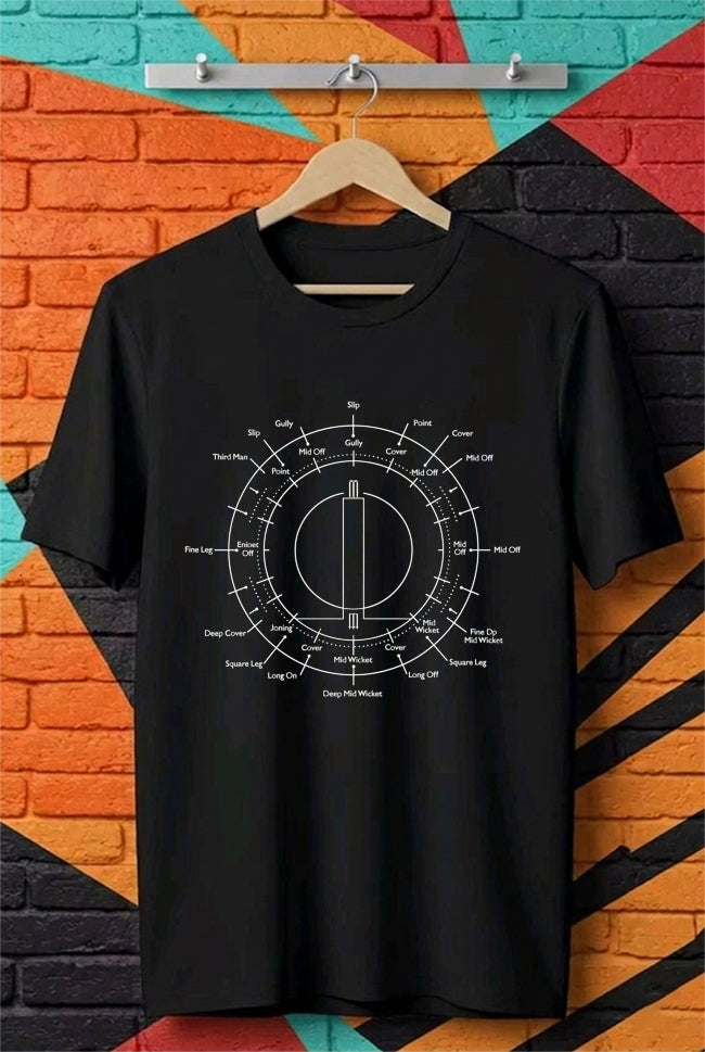 Cricket Fan Premium Design Unisex Standard Crew T-Shirt
