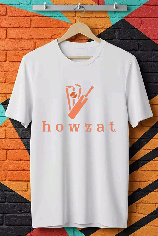 Howzat Cricket – Funny Cricket Appeal Graphic Tee